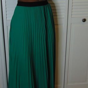 Green Maxi Skirt